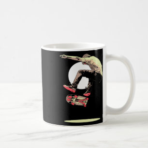 Süßes Vintage-Skater-Retro-Skateboarding-Grafik 8 Kaffeetasse