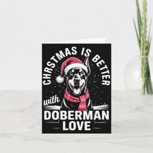 Süßes Weihnachten Weihnachten ist besser mit Dober Karte