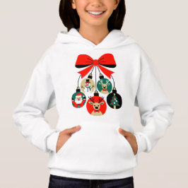 Süßes Weihnachts-T-Shirt-Design Hoodie
