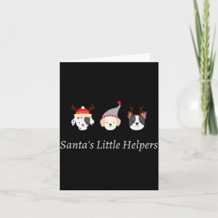 Süßes Weihnachts-Tier-T-Shirt Karte