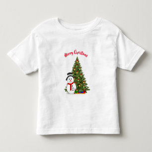 Süßes Weihnachtsbaum-T-Shirt für Kleinkinder Kleinkind T-shirt
