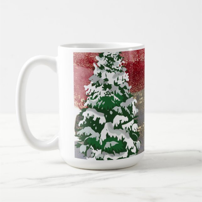 Süßes Weihnachtsgeschenk Kaffeetasse (Links)