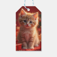 Süßes Weihnachtskitten