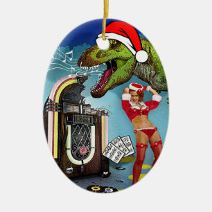 Süßes Weihnachtslied Keramik Ornament