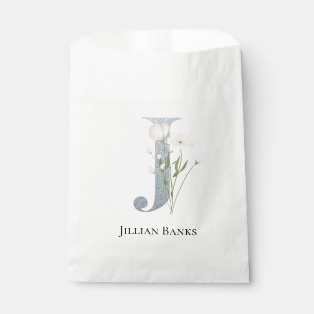 Süßes Weiß Geschenktütchen (Vorderseite)