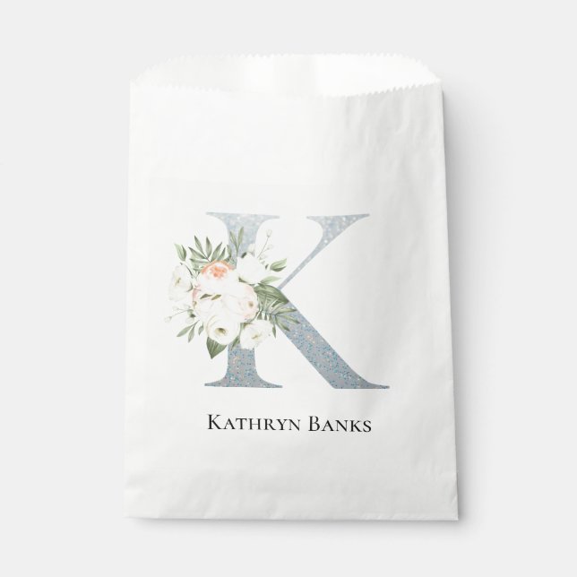 Süßes Weiß Geschenktütchen (Vorderseite)