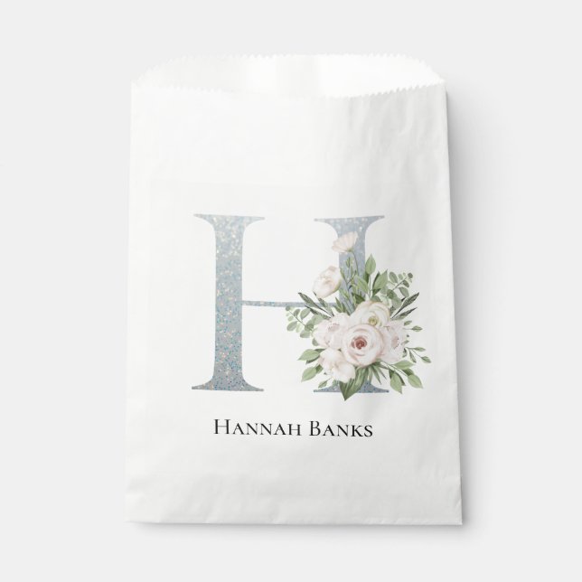 Süßes Weiß Geschenktütchen (Vorderseite)