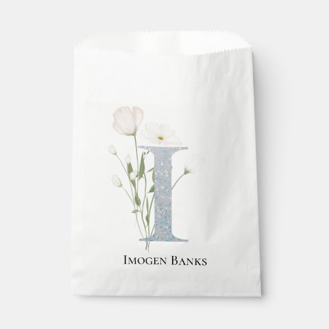 Süßes Weiß Geschenktütchen (Vorderseite)