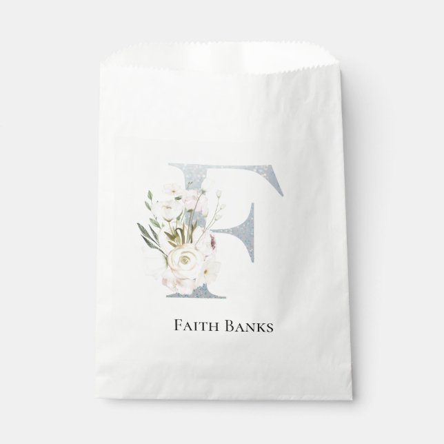 Süßes Weiß Geschenktütchen (Vorderseite)