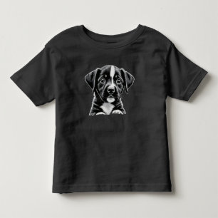 Süßes Welpen-Portrait T-Shirt – Liebhaber süßer Hu