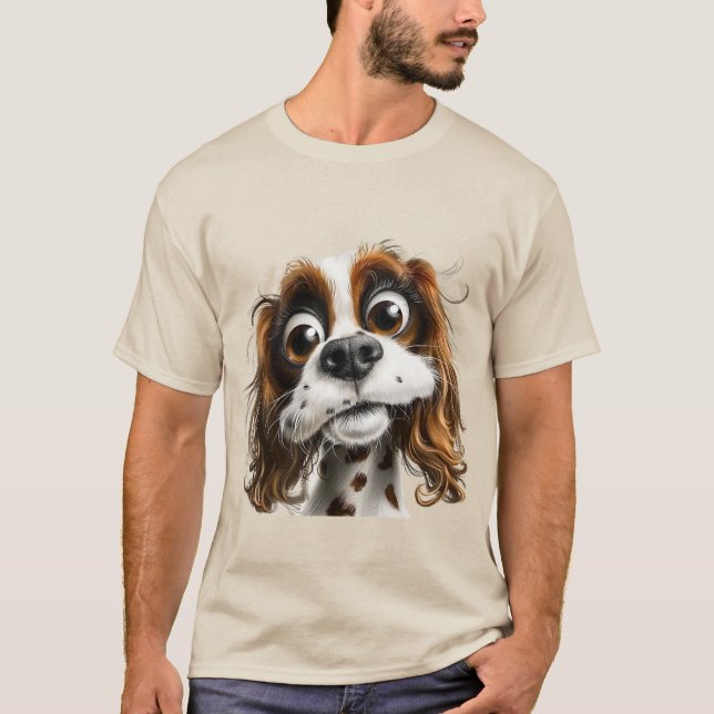 Süßes Welpengesicht T-Shirt (Vorderseite)