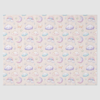 Süßes Weltraum-Geschenkpapier Kinderzimmer Babypar Seidenpapier