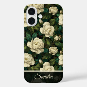 Süßes Werbegeschenk Gardenien Blumen individuell a iPhone 16 Hülle