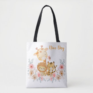 Süßes Wildtier Tasche