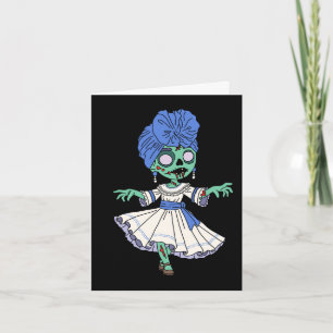 Süßes Zombie kubanisches Mädchen