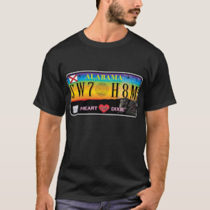 Süßes Zuhause-Alabama-Shirt T-Shirt