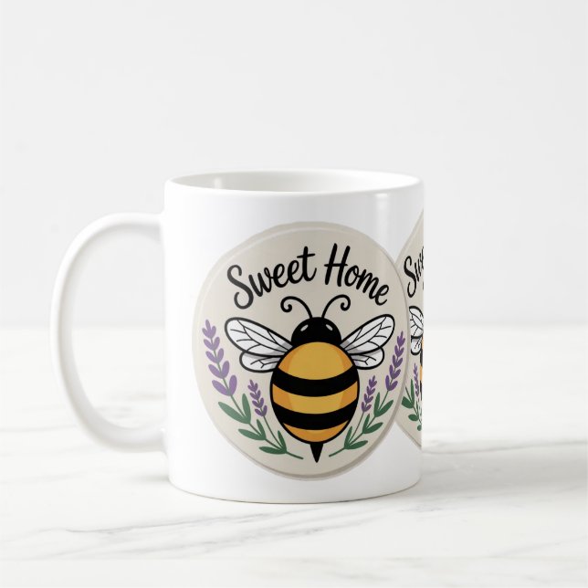 Süßes Zuhause Kaffeetasse (Links)
