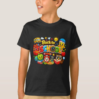 Süßes Zur-Schule-T-Shirt für Kinder | Glückliche S T-Shirt