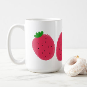 Süßes Zweistachelbeeren-Geschenk Kaffeetasse
