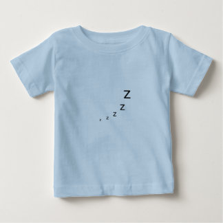 Süßes Zzz Schlafendes Baby T-Shirt - Minimalistisc