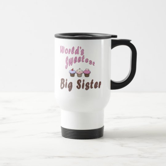 Süßeste die große Schwester-kleine Kuchen der Welt Reisebecher