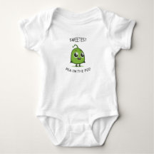 Süßeste Erbse im Niedlichen Pod Baby BodySuit