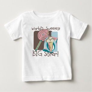 Süßeste große Schwester der Welt Baby T-shirt