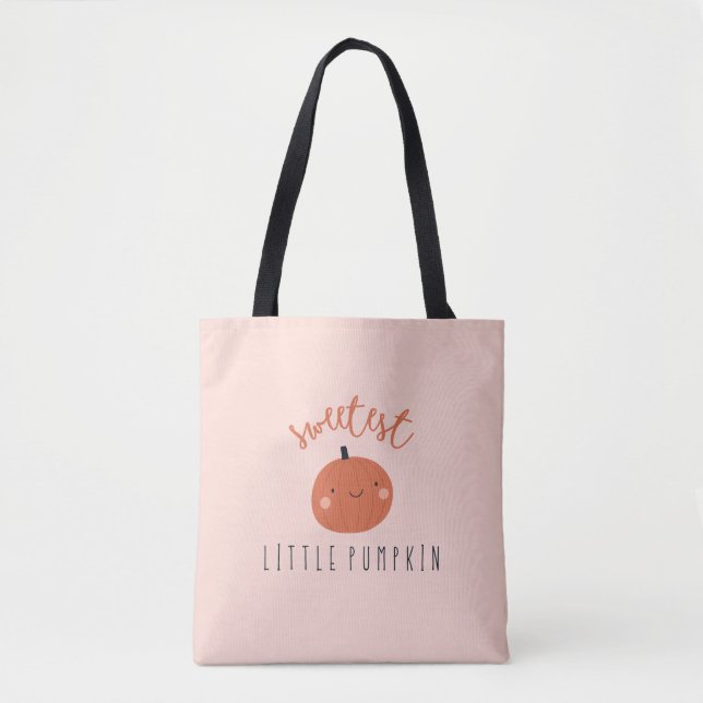 Süßeste kleine Kürbistrick-oder-Leckerei-Taschen T Tasche (Vorderseite)