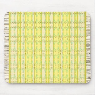 Süßeste Little Golden Floral Rug Stil Mousepad