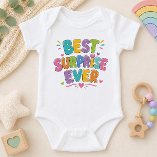 Süßeste Überraschung überhaupt Baby Strampler
