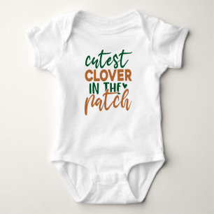 Süßester Klee auf dem St. Patrick's-60863 Baby Strampler