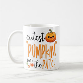 Süßester Kürbis auf dem Feld, erster Halloween Her Kaffeetasse