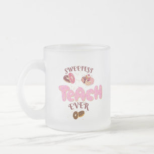 Süßester Lehrer Ever Cute Donuts Kaffeetasse