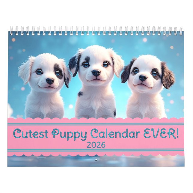 Süßester Welpen-Kalender überhaupt! Kalender (Titelbild)