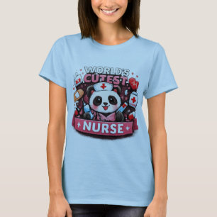 Süßestes Krankenpfleger-Panda-Shirt der Welt Lusti T-Shirt
