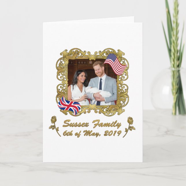 Sussex Family Karte (Vorderseite)