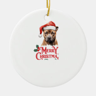 Sussex Spaniel Weihnachten Keramik Ornament