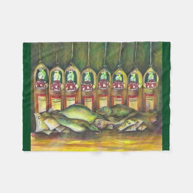 Süßfleisch Fleecedecke (Vorderseite (Horizontal))