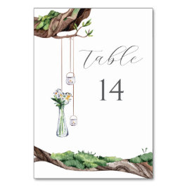 Süßgarten-Tischnummern Tischnummer