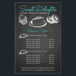 Süßgebäck-Halbpension Flyer<br><div class="desc">Sweet Bakery Chalkboard Design. Sie können weiter klicken,  um die Schriftart zu ändern,  und Sie können Orte und Größe der Zeichnungen ändern.</div>