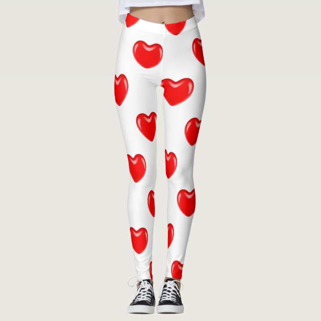 Süßherzen Leggings (Vorderseite)