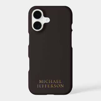 Süßholz Schwarz Gold Minimalistisch Einfach Modern