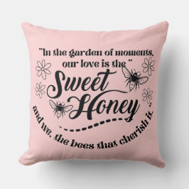 Süßhonigquote Kissen