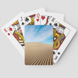 Süßhülsenbaum-Ebene-Sanddünen Spielkarten