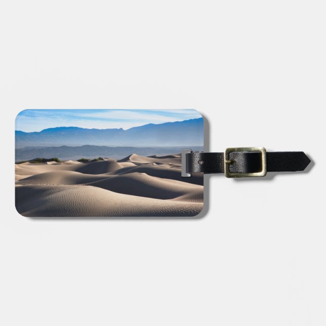 Süßhülsenbaum-flache Sanddünen Gepäckanhänger (Vorderseite horizontal)
