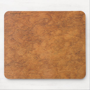 Süßhülsenbaum-Mausunterlage-Holz Mousepad