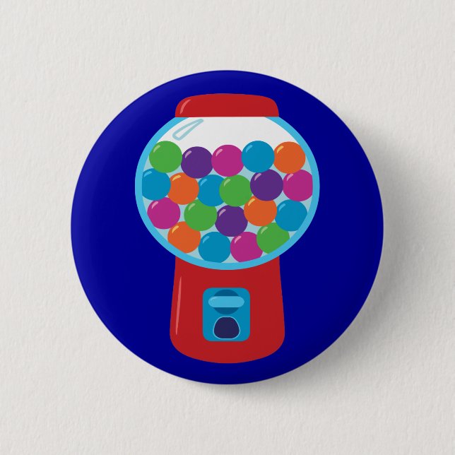 Süßigkeit Gumball Maschine Button (Vorderseite)