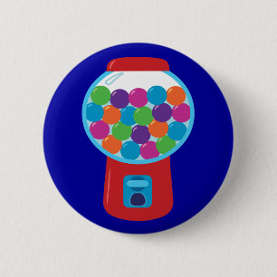 Süßigkeit Gumball Maschine Button