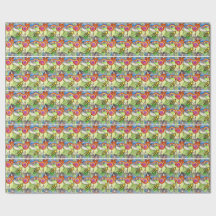 Süßigkeit und Bienen Tessellations-Packpapier