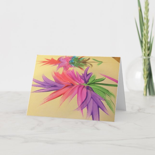 Süßigkeit wässert Autismus-Künstler Karte (Vorderseite)